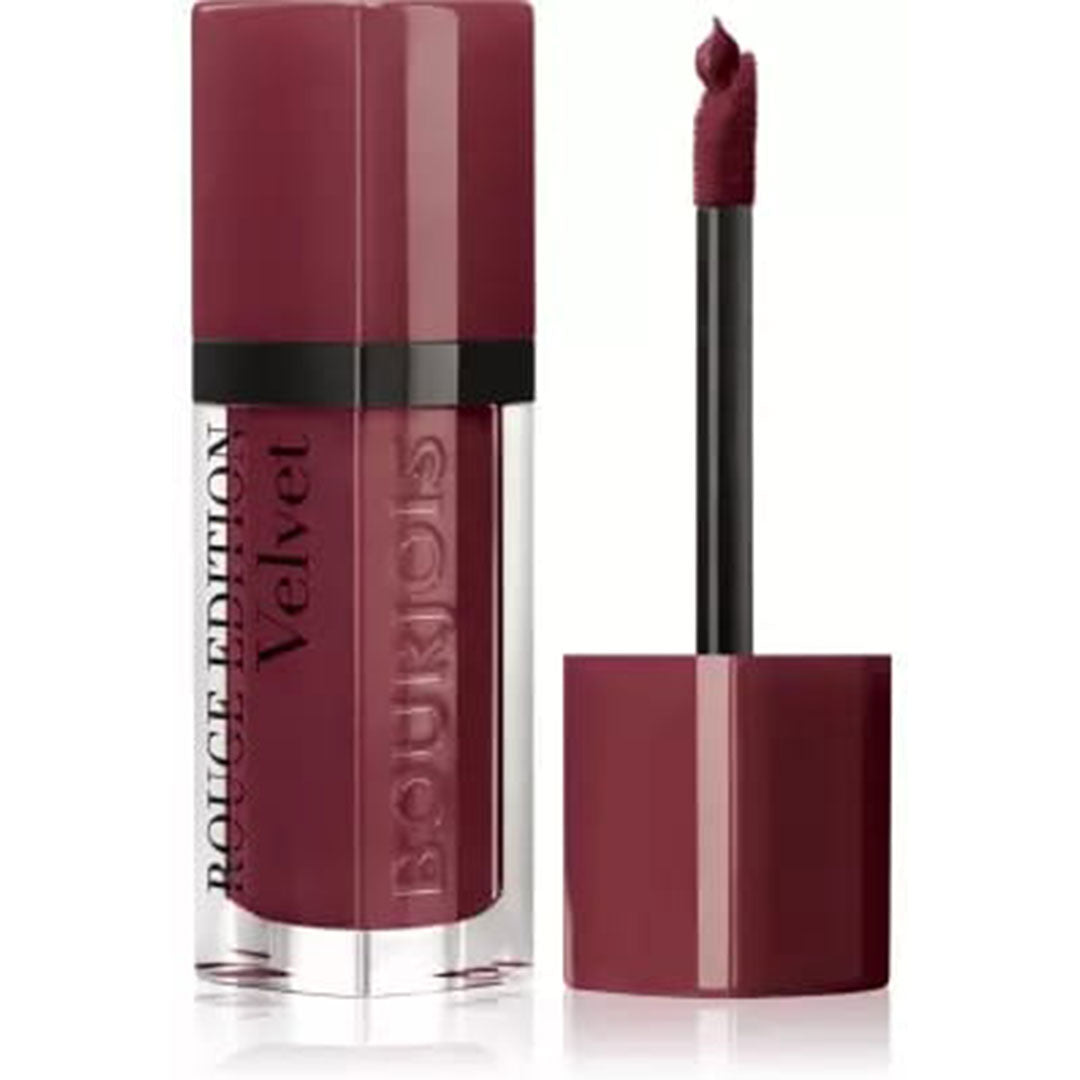 Bourjois Rouge Edition Velvet Liquid Lipstick with Matte Effect Shade 24 Dark Chérie