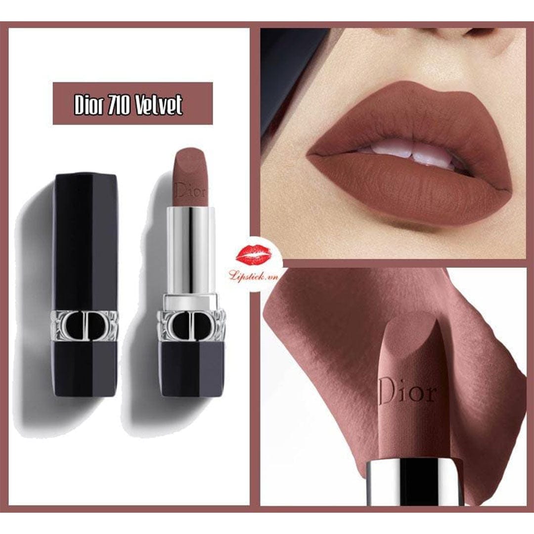 Buy Original Dior Rouge Dior Refillable Lipstick - 710 Saint Honore Velvet - Online at Best Price in Pakistan
