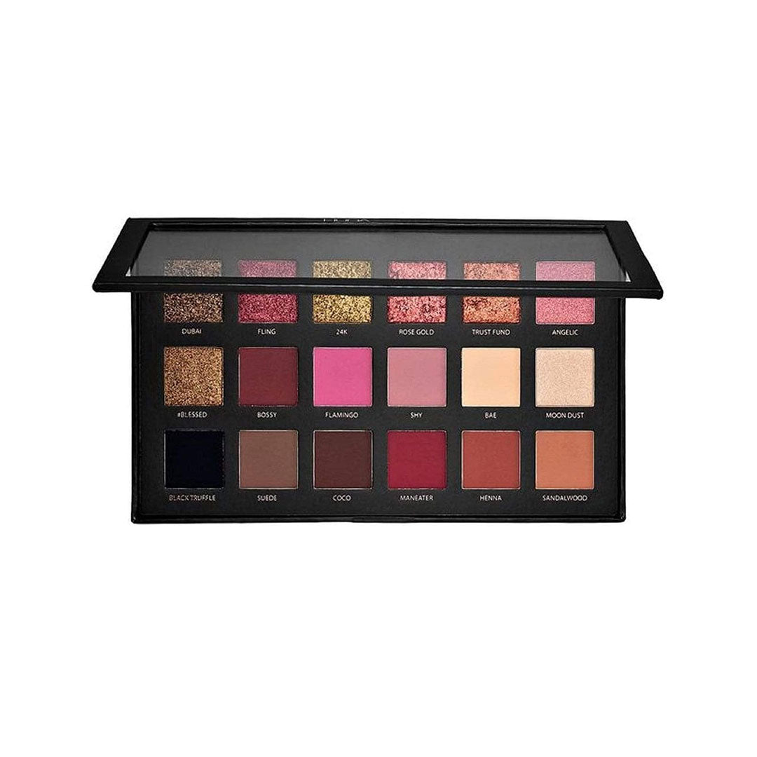 Huda Beauty Textured Shadows Palette Rose Gold