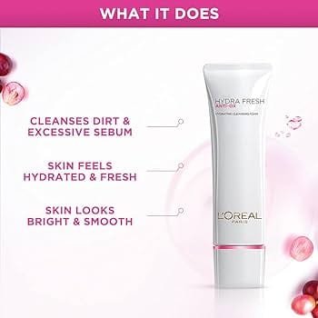 Buy Original LOreal Hydrafresh Anti Ox Hydrating Cleansing Foam 125ml - Online at Best Price in Pakistan
