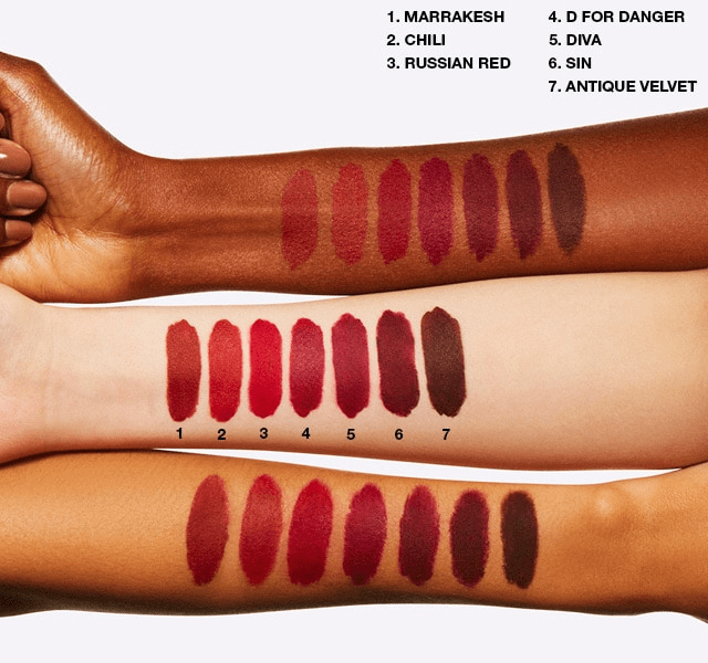 Buy MAC Matte Lipstick - Russian Red (INTENSE BLUISH-RED) | cosmeticsdiarypk 100% Original Beauty Products