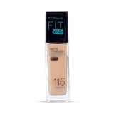 Buy Original Maybelline New Fit Me Matte + Poreless Liquid Foundation 115 Ivory - Online at Best Price in Pakistan