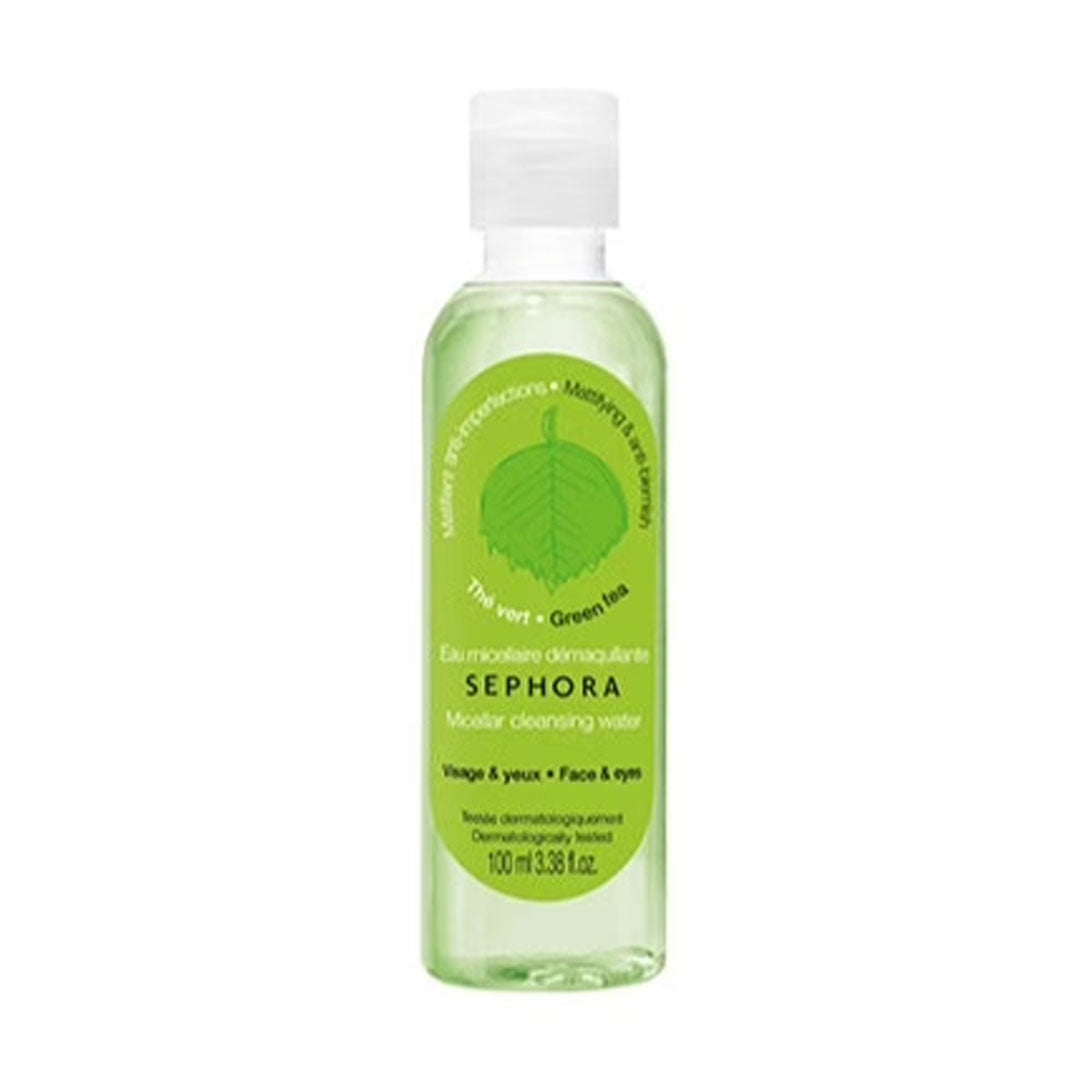 Sephora Mattifying & Anti Blemish Micellar Cleansing Water For Face & Eyes - Green Tea