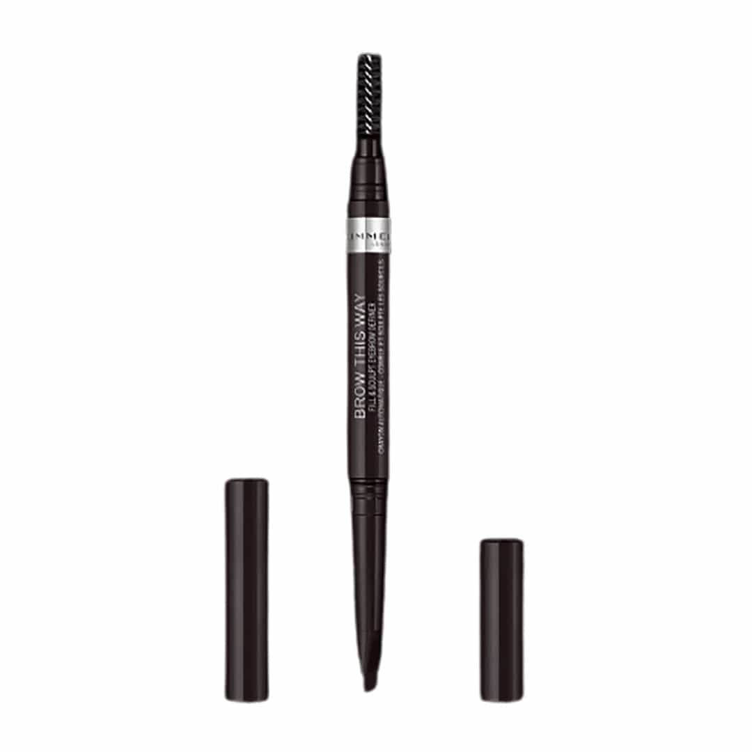 Buy Original Rimmel London Brow This Way Fill And Sculpt Eyebrow Definer - 004 Soft Black - Online at Best Price in Pakistan