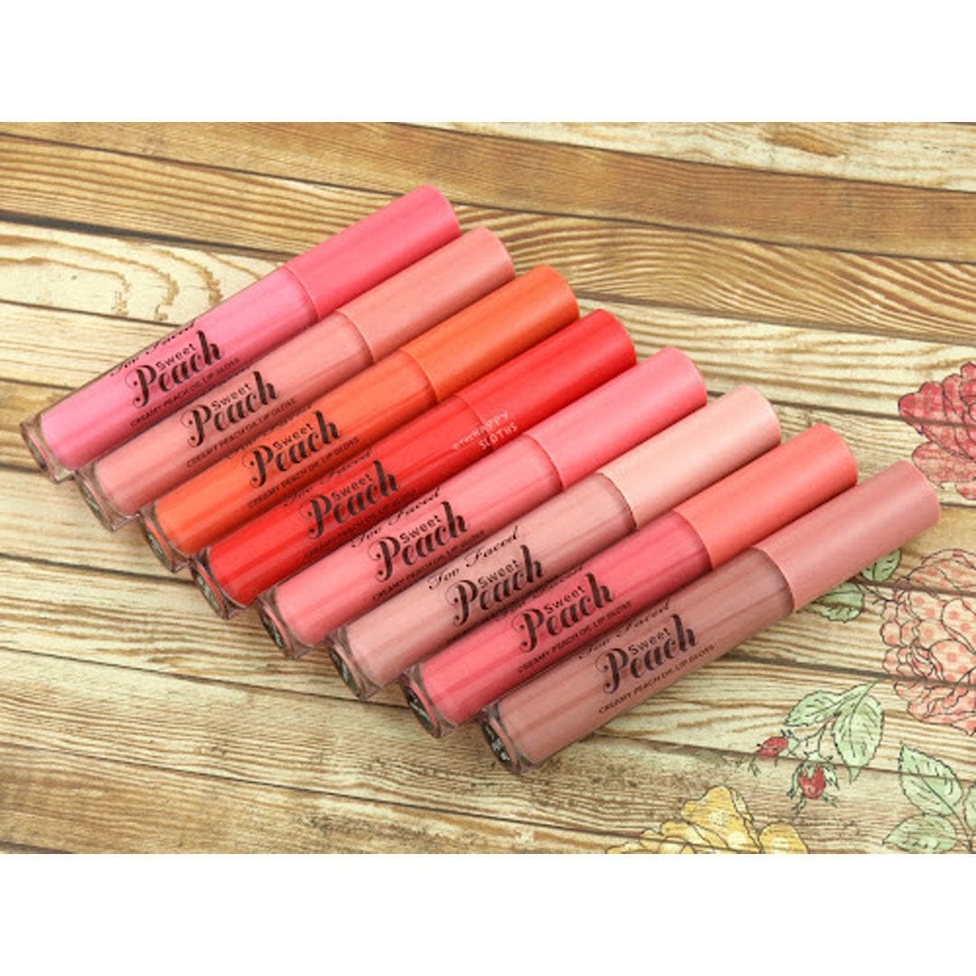 Buy Original Too Faced Sweet Creamy Peach Oil Lip Gloss Poppin Peach - Online at Best Price in Pakistan