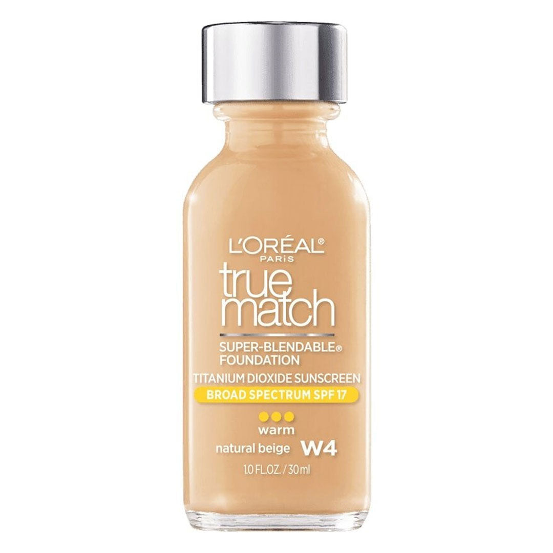 LOreal Paris True Match Super-Blendable Makeup - W4 Natural Beige (Warm)