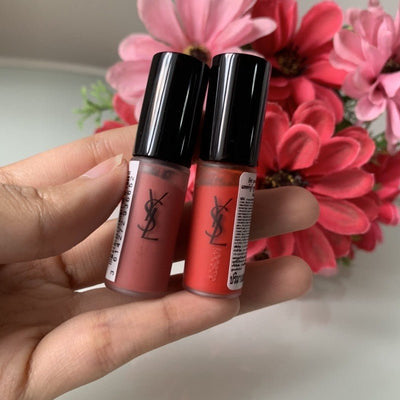 YSL Tatouage Couture Liquid Matte Lip Stain 23 Singular Taupe Mini