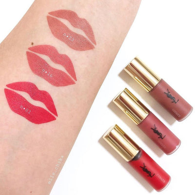 YSL Tatouage Couture Liquid Matte Lip Stain 23 Singular Taupe Mini