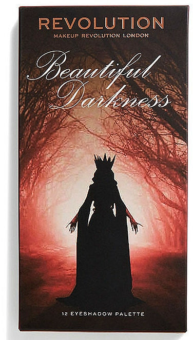 Revolution Beautiful Darkness 12 Colours Eyeshadow Palette